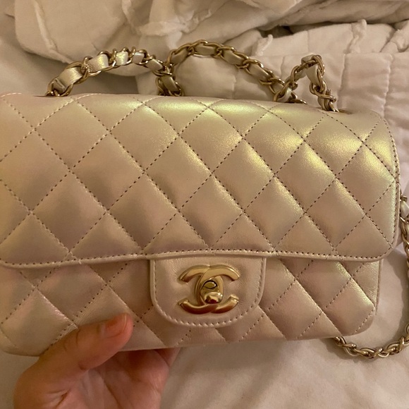 Chanel Rectangular Iridescent - Picture 14 of 14
